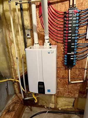 efficient navien tankless water heater installation1