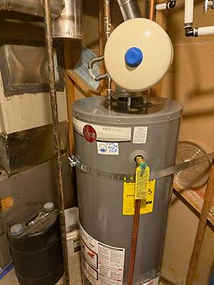 expert installation of rheem 50 gallon water heater1