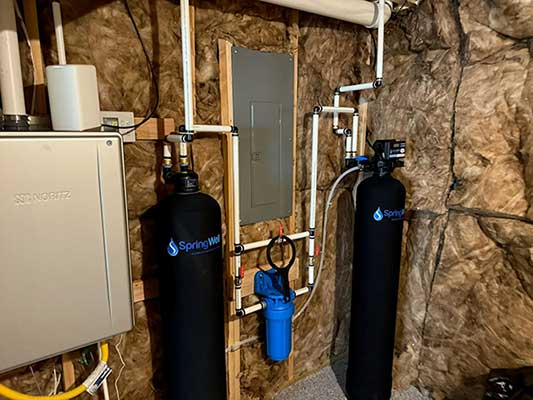 enhance your homes water quality with our dual springwell water softener installation1